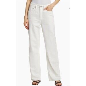 Rag & Bone Women's Featherweight Logan Mid-Rise Wide-Leg Jeans, Size 29
